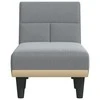 Sofa Poilsio gultas, šviesiai pilkos spalvos, audinys
