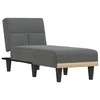 Sofa Poilsio gultas, tamsiai pilkos spalvos, audinys