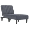 Sofa Poilsio gultas, tamsiai pilkos spalvos, aksomas