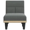 Sofa Poilsio gultas, tamsiai pilkos spalvos, audinys