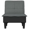 Sofa Poilsio gultas, tamsiai pilkos spalvos, audinys