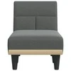 Sofa Poilsio gultas, tamsiai pilkos spalvos, audinys