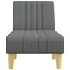 Sofa Poilsio gultas, tamsiai pilkos spalvos, audinys