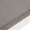 Lauko baldų komplektas Poilsio komplektas su pagalvėlėmis, 2 dalių, baltas, plastikas