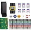 Pokerio žetonų rinkinys, 600vnt., 11,5g