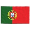 Portugalijos vėliava su stiebu, aliuminis, 5,55m