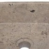 Praustuvas, pilkos spalvos, 30x30x13cm, marmuras