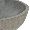 Praustuvas, (37-46)x(29-36)cm, upės akmuo, ovalo formos
