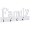 Prie sienos montuojama paltų kabykla FAMILY, 74x29,5cm