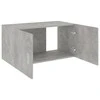 Prie sienos montuojama spintelė, betono, 80x39x40cm, mediena