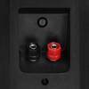 Prie sienos montuojami stereo garsiakalbiai, 2vnt., juodi, 100W