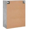 Prie sienos montuojamos spintelės, 2vnt., betono, 69,5x34x90cm