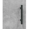 Prie sienos montuojamos spintelės, 2vnt., betono, 69,5x34x90cm