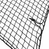Priekabos tinklas su elastine virve, juodas, 4,5x2,5m, PP