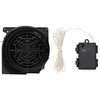 Pripučiama kalėdinė dekoracija sniego senis su LED, 805cm