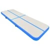 Pripučiamas gimnastikos kilimėlis, mėlynas, 400x100x15cm, PVC