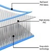 Pripučiamas gimnastikos kilimėlis, mėlynas, 800x100x20cm, PVC