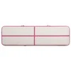 Pripučiamas gimnastikos kilimėlis, rožinis, 600x100x20cm, PVC