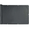 Privatumo suteikianti pertvara, antracito, 500x90cm, PVC