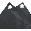 Privatumo suteikianti pertvara, antracito, 400x120cm, PVC