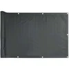 Privatumo suteikianti pertvara, antracito, 400x120cm, PVC
