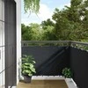 Privatumo suteikianti pertvara, antracito, 300x90cm, PVC