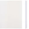 Privatumo suteikianti sodo pertvara, balta, 35x0,19m, PVC