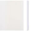 Privatumo suteikianti sodo pertvara, balta, 70x0,19m, PVC