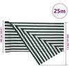 Privatumo suteikiantis tinklelis, baltas ir žalias, 2x25m, HDPE