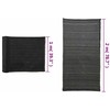 Privatumo suteikiantis tinklelis, juodas, 2x10 m, HDPE
