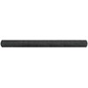 Privatumo suteikiantis tinklelis, juodas, 1,5x10 m, HDPE