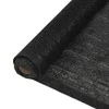 Privatumo suteikiantis tinklelis, juodas, 2x25 m, HDPE