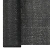 Privatumo suteikiantis tinklelis, juodas, 2x50m, HDPE, 195g/m²