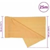 Privatumo suteikiantis tinklelis, smėlio, 1x25m, HDPE, 150g/m²