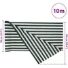 Privatumo suteikiantis tinklelis, žalias ir baltas, 1x10m, HDPE