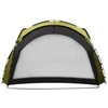 Proginė palapinė su LED ir 4 sienomis, žalia, 3,6x3,6x2,3m