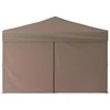 Proginė palapinė su šoninėmis sienomis, taupe, 3x3m