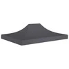 Proginės palapinės stogas, antracito spalvos, 4,5x3m, 270 g/m²