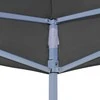 Proginės palapinės stogas, antracito spalvos, 2x2m, 270 g/m²