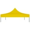 Proginės palapinės stogas, geltonos spalvos, 4x3m, 270 g/m²