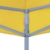 Proginės palapinės stogas, geltonos spalvos, 4,5x3m, 270 g/m²