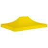 Proginės palapinės stogas, geltonos spalvos, 4,5x3m, 270 g/m²