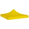 Proginės palapinės stogas, geltonos spalvos, 3x3m, 270 g/m²