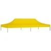 Proginės palapinės stogas, geltonos spalvos, 6x3m, 270 g/m²