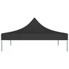 Proginės palapinės stogas, juodos spalvos, 2x2m, 270 g/m²