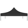 Proginės palapinės stogas, juodos spalvos, 4,5x3m, 270 g/m²