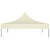 Proginės palapinės stogas, kreminės spalvos, 2x2m, 270 g/m²