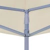 Proginės palapinės stogas, kreminės spalvos, 2x2m, 270 g/m²