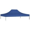 Proginės palapinės stogas, mėlynos spalvos, 4,5x3m, 270 g/m²