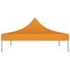 Proginės palapinės stogas, oranžinės spalvos, 2x2m, 270 g/m²